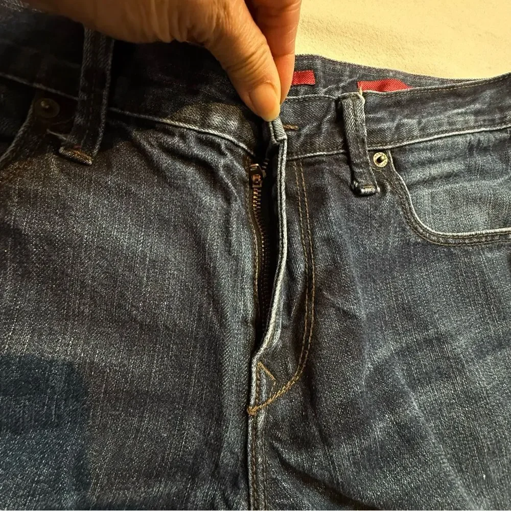 Banana Republic Limited Edition 32x30 Medium Wash Straight Leg Jeans 90s Classic